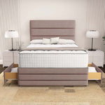 Havana Divan Bed - Mauve Naples