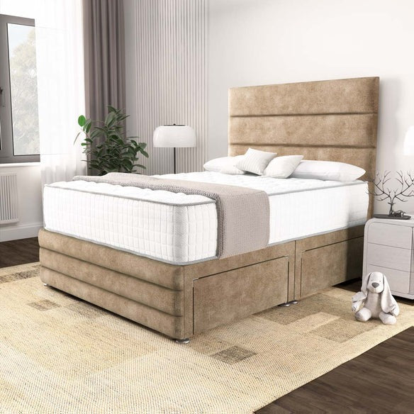Havana Divan Bed - Mink Coniston