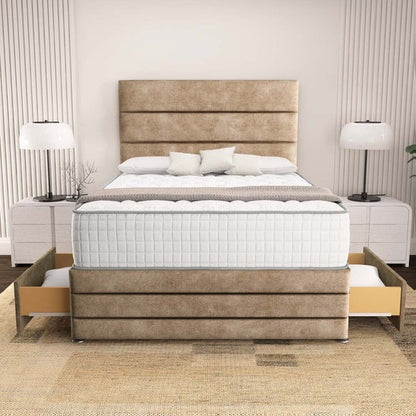 Havana Divan Bed - Mink Coniston