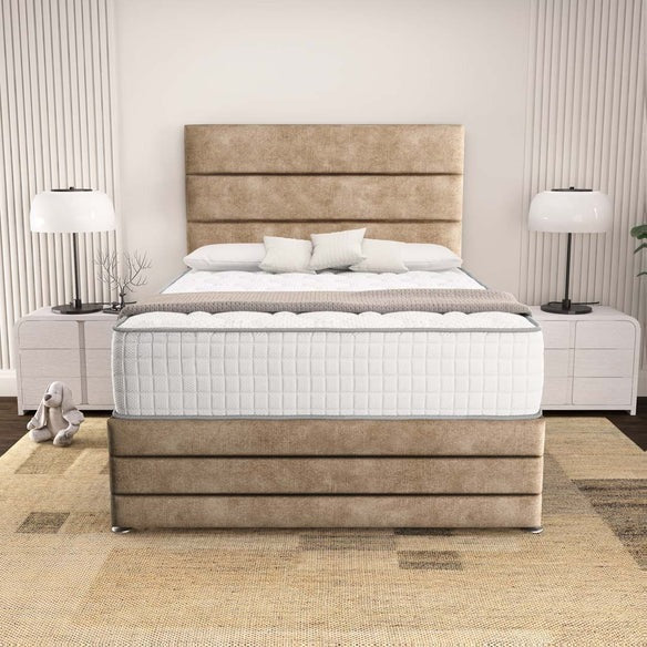 Havana Divan Bed - Mink Coniston