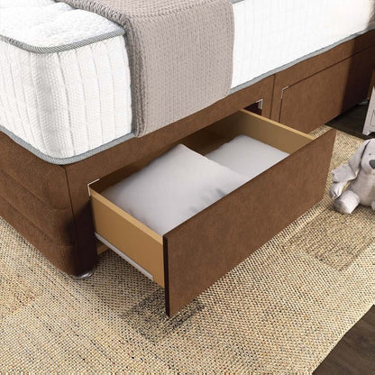 Havana Divan Bed - Mink Naples
