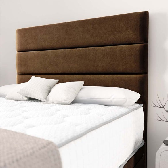 Havana Divan Bed - Mocca Plush Velvet