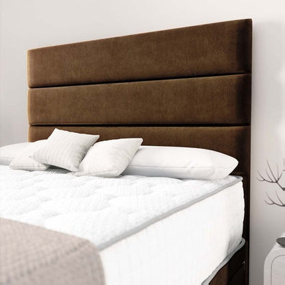 Havana Divan Bed - Mocca Plush Velvet