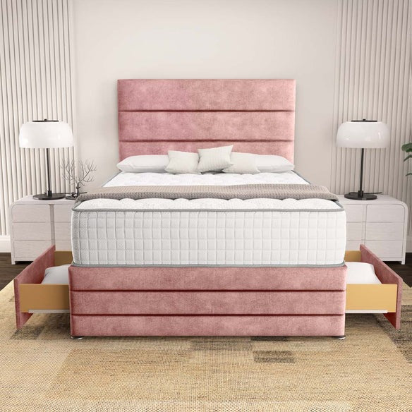 Havana Divan Bed - Pink Coniston
