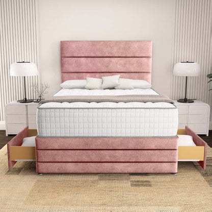 Havana Divan Bed - Pink Coniston