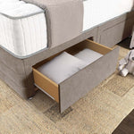 Havana Divan Bed - Seal Grey Naples