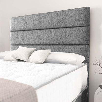 Havana Divan Bed - Silver Chenille