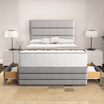 Havana Divan Bed - Silver Linoso