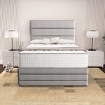 Havana Divan Bed - Silver Linoso
