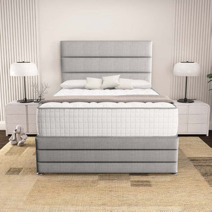 Havana Divan Bed - Silver Linoso