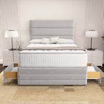 Havana Divan Bed - Silver Plush Velvet