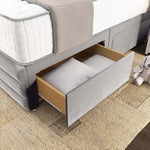 Havana Divan Bed - Silver Plush Velvet