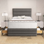 Havana Divan Bed - Slate Grey Naples