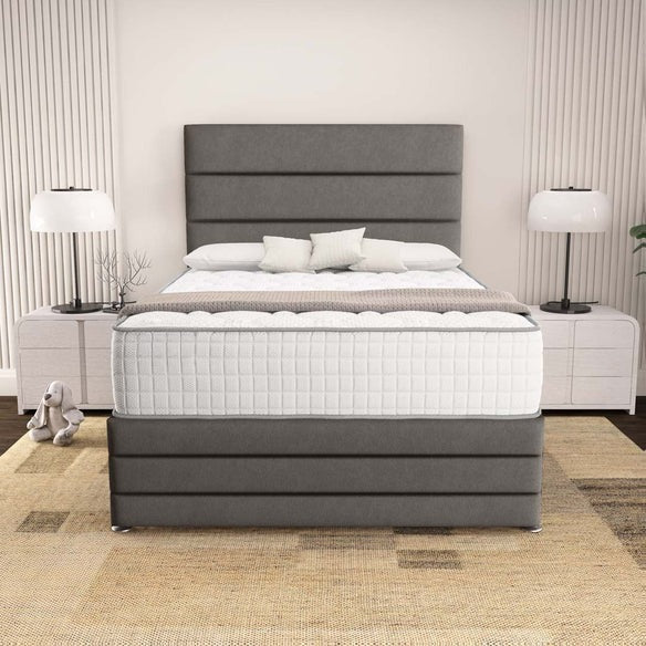 Havana Divan Bed - Slate Grey Naples
