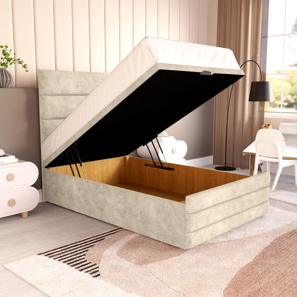 Havana Kids Ottoman Divan Bed - Almond Coniston