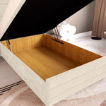 Havana Kids Ottoman Divan Bed - Cream Plush Velvet