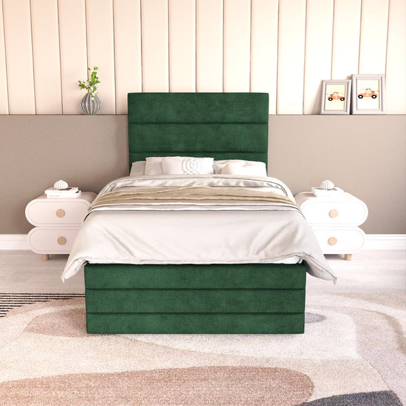 Havana Kids Ottoman Divan Bed - Emerald Coniston