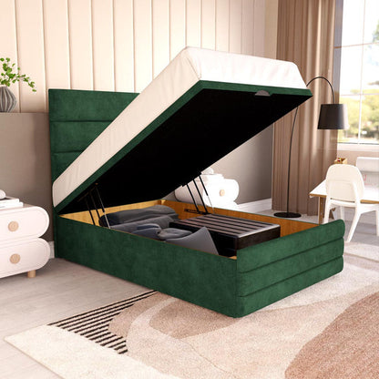 Havana Kids Ottoman Divan Bed - Emerald Coniston