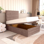 Havana Kids Ottoman Divan Bed - Mauve Naples