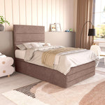 Havana Kids Ottoman Divan Bed - Mauve Naples