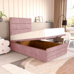Havana Kids Ottoman Divan Bed - Pink Coniston