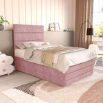 Havana Kids Ottoman Divan Bed - Pink Coniston
