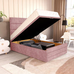 Havana Kids Ottoman Divan Bed - Pink Coniston