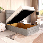 Havana Kids Ottoman Divan Bed - Seal Grey Naples