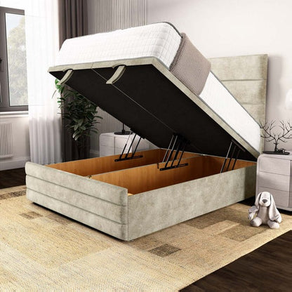 Havana Ottoman Divan Bed - Almond Coniston