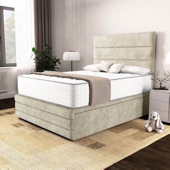 Havana Ottoman Divan Bed - Almond Coniston