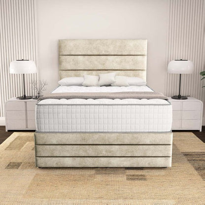 Havana Ottoman Divan Bed - Almond Coniston