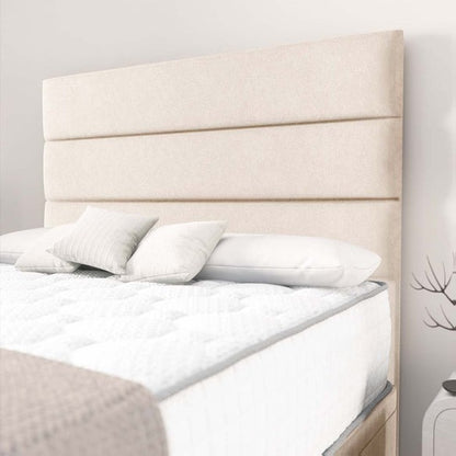 Havana Ottoman Divan Bed - Cream Naples