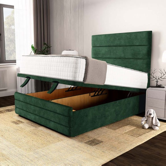 Havana Ottoman Divan Bed - Emerald Coniston