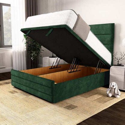 Havana Ottoman Divan Bed - Emerald Coniston