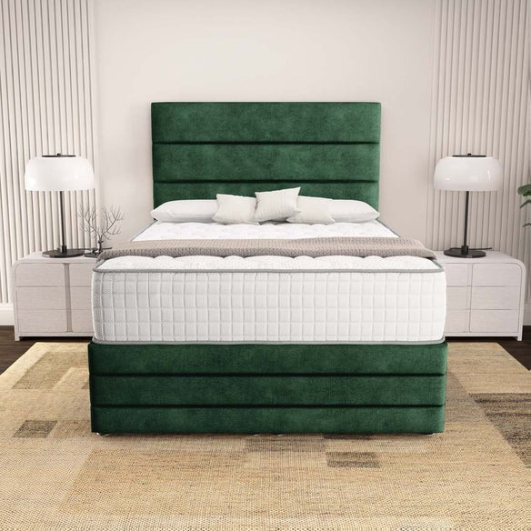 Havana Ottoman Divan Bed - Emerald Coniston