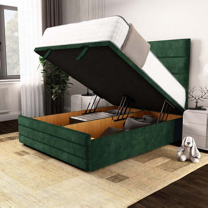 Havana Ottoman Divan Bed - Emerald Coniston