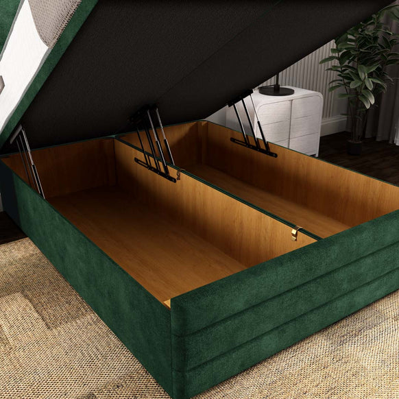 Havana Ottoman Divan Bed - Emerald Coniston