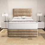Havana Ottoman Divan Bed - Mink Coniston