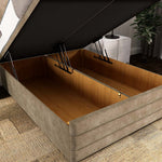 Havana Ottoman Divan Bed - Mink Coniston