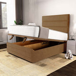 Havana Ottoman Divan Bed - Mink Naples