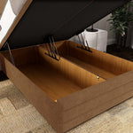Havana Ottoman Divan Bed - Mink Naples