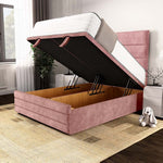 Havana Ottoman Divan Bed - Pink Coniston