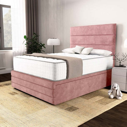 Havana Ottoman Divan Bed - Pink Coniston