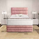Havana Ottoman Divan Bed - Pink Coniston
