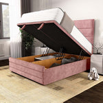 Havana Ottoman Divan Bed - Pink Coniston