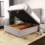Havana Ottoman Divan Bed - Seal Grey Naples