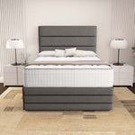 Havana Ottoman Divan Bed - Slate Grey Naples
