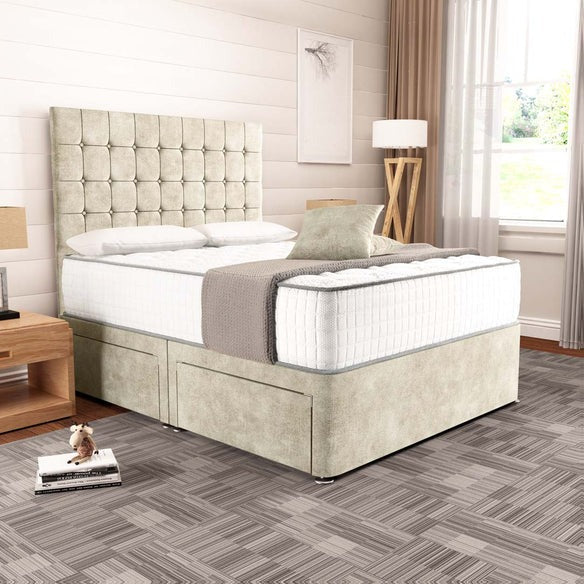 Kingston Divan Bed - Almond Coniston
