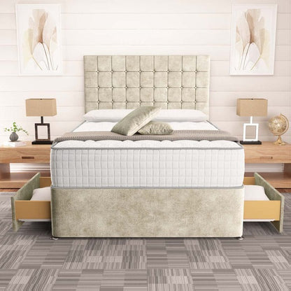 Kingston Divan Bed - Almond Coniston
