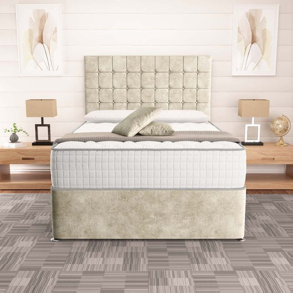 Kingston Divan Bed - Almond Coniston